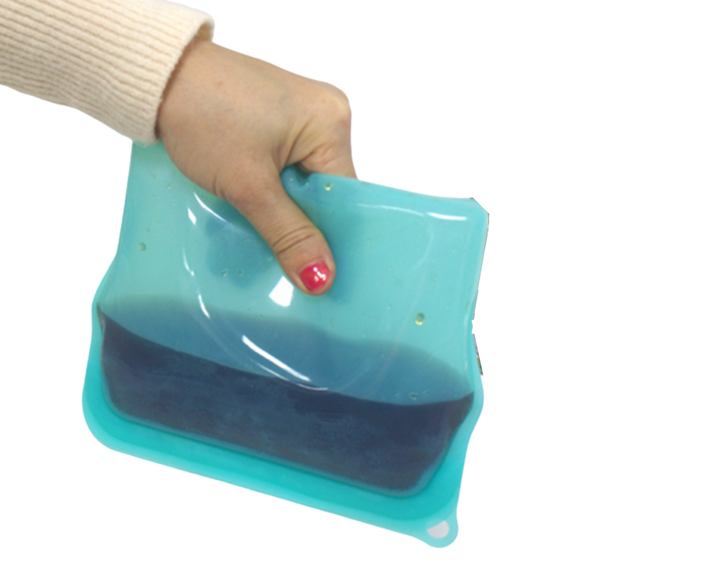 Clear Platinum Silicone bag: Size Small - 330mL