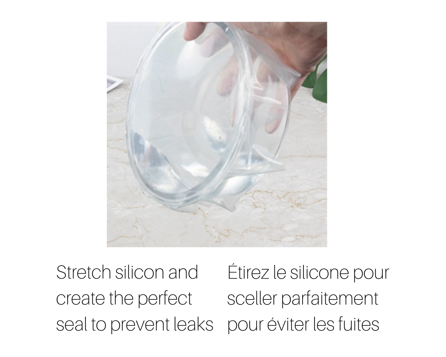 Clear Platinum Silicone Wraps