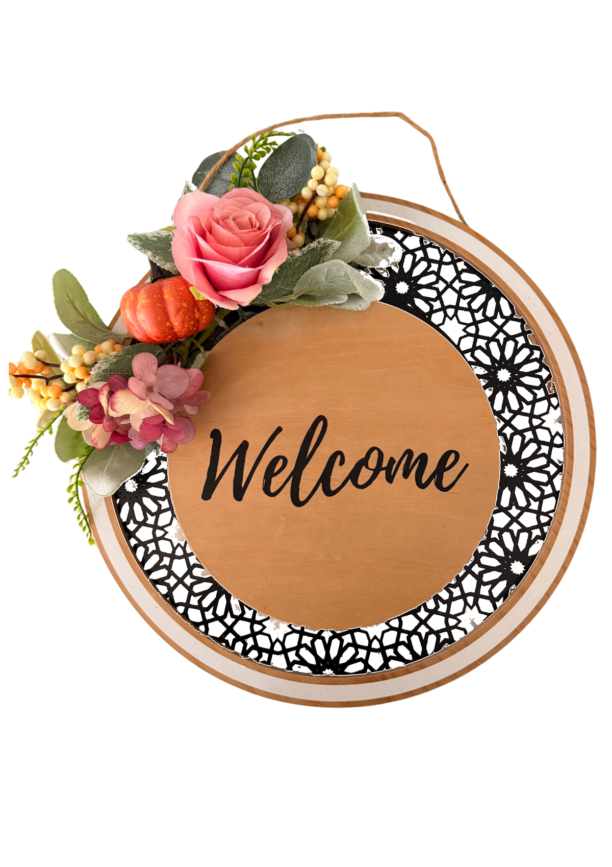 Seasonal Sign Swap Fall/Autumn Floral Edition