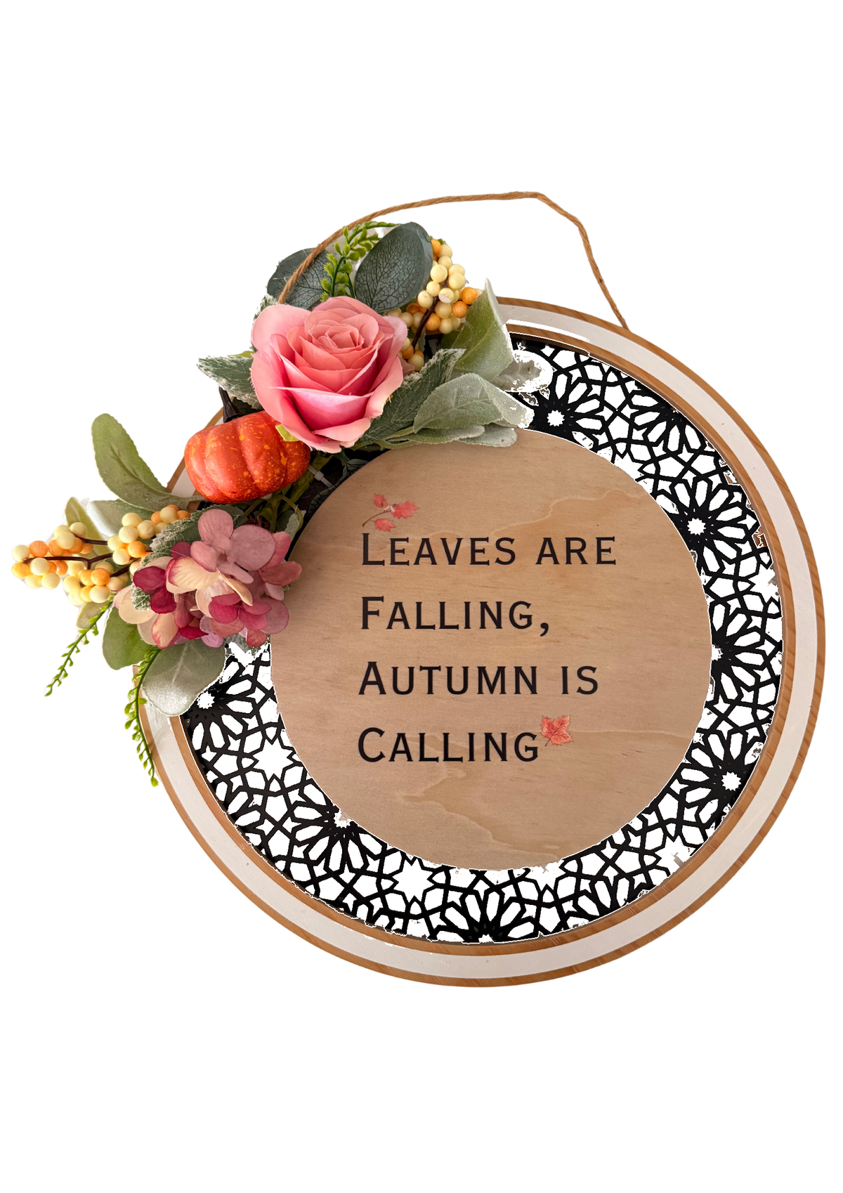 Seasonal Sign Swap Fall/Autumn Floral Edition