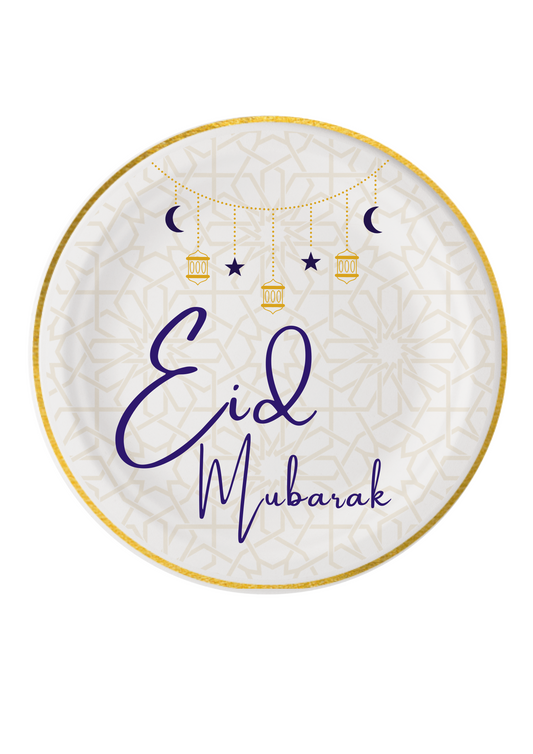 Eid Dessert Plates - 8 Pack