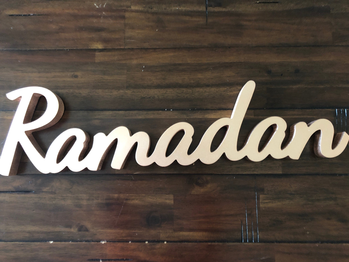 Ramadan Decorative Sign in Two Colour Options -UAE