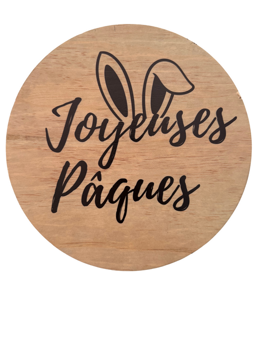 Seasonal Sign Swap: Joyeuses Paques Magnetic Inserts