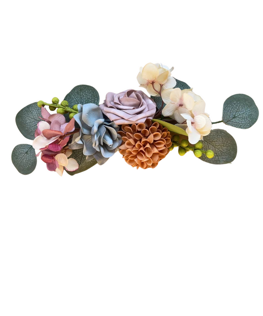 Purple, Blue Rose Seasonal Sign Swap Flower Insert