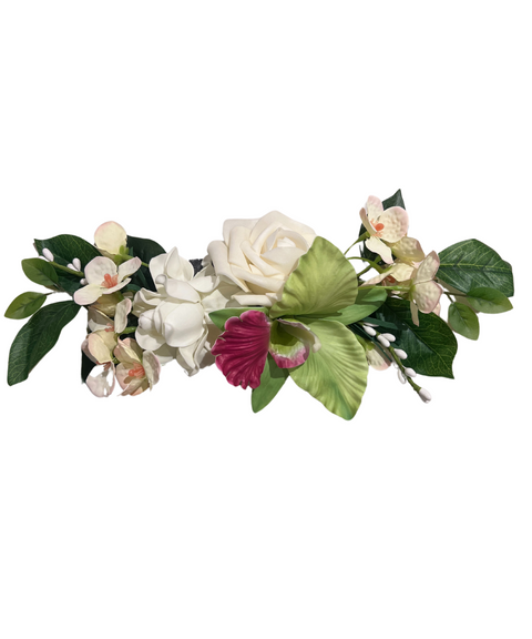 Green Orchid Debut Seasonal Sign Swap Flower Insert