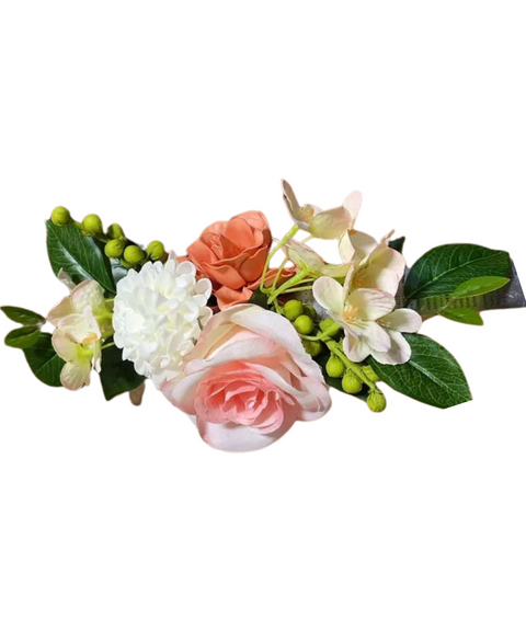 Pink Rose Seasonal Sign Swap Flower Insert