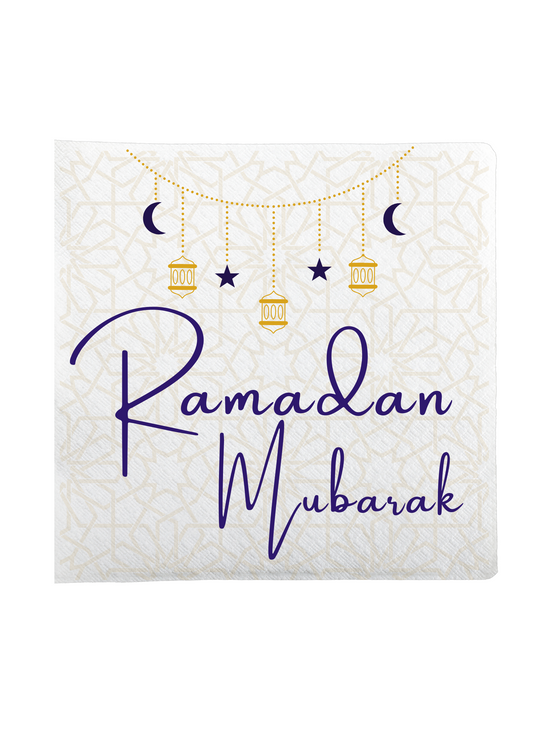 Ramadan Dinner Napkins - 16 pack (2024) - UAE