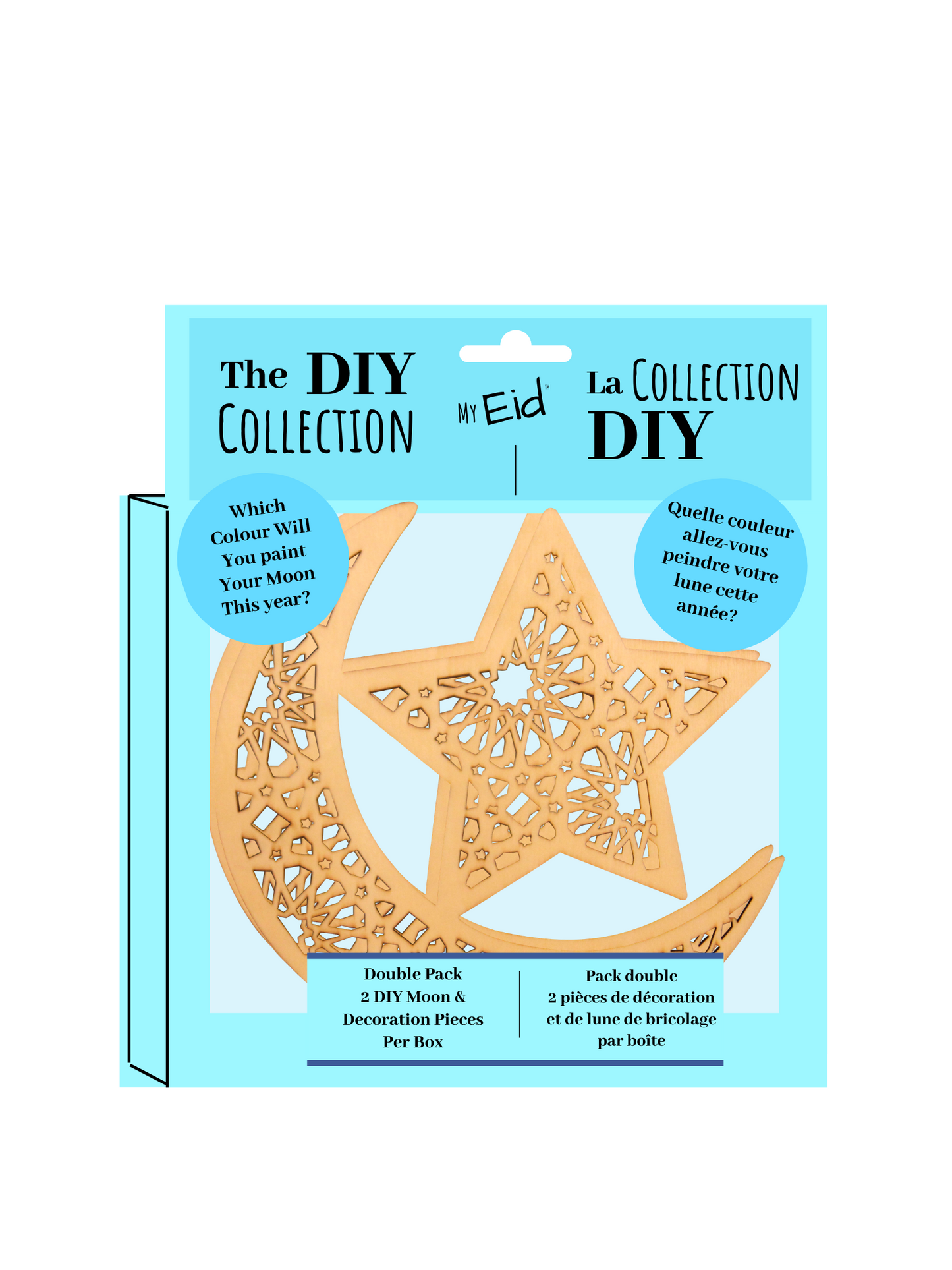 Double Pack: Mosaic Moon Table Decor