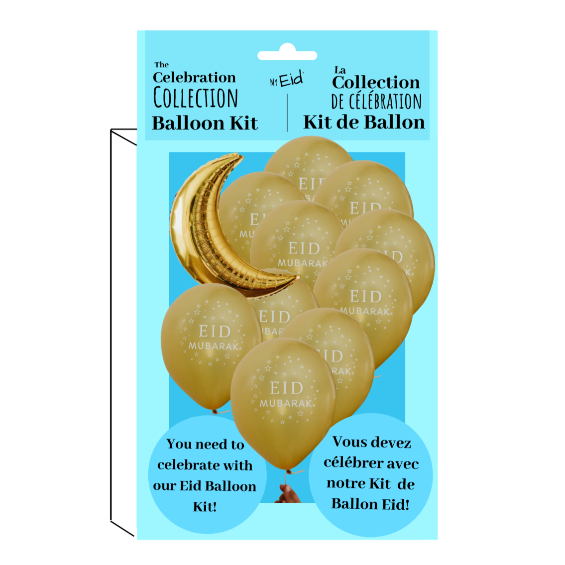 Eid Mubarak Balloon Kit