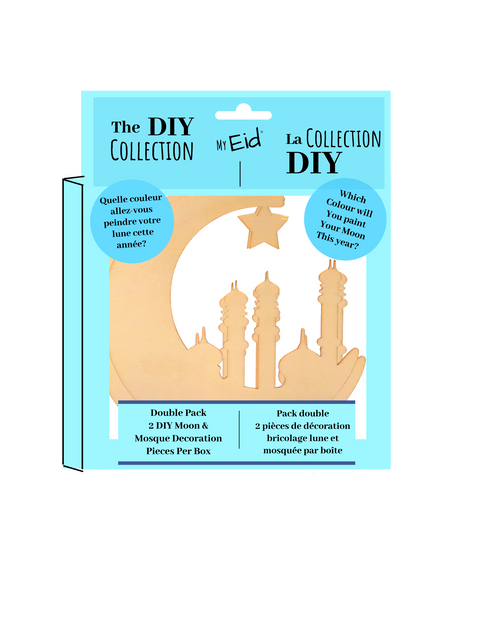 Double Pack - Moon and Mosque DIY Décor