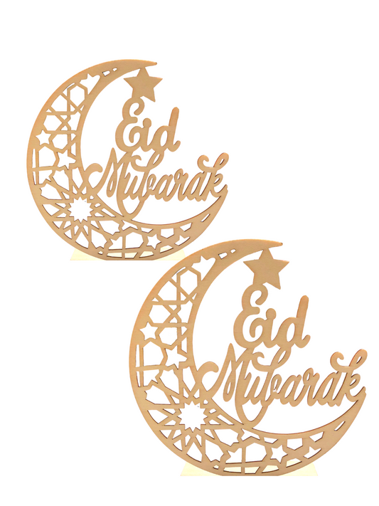 Double Pack: DIY Eid Mubarak Moon Sign