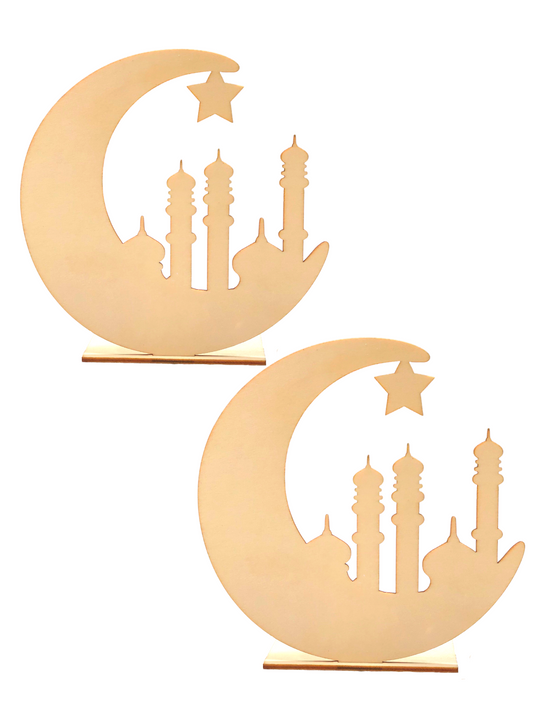 Double Pack - Moon and Mosque DIY Décor