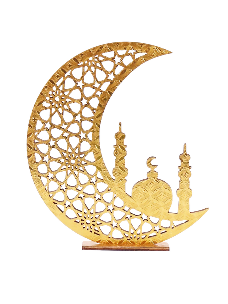 Eid Moon Mosque Gold