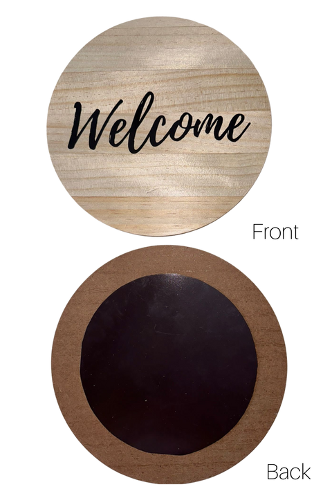 Welcome Insert Seasonal Sign Swap