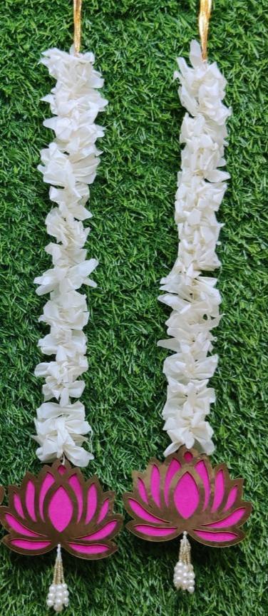 Two Lotus Jasmine Garland