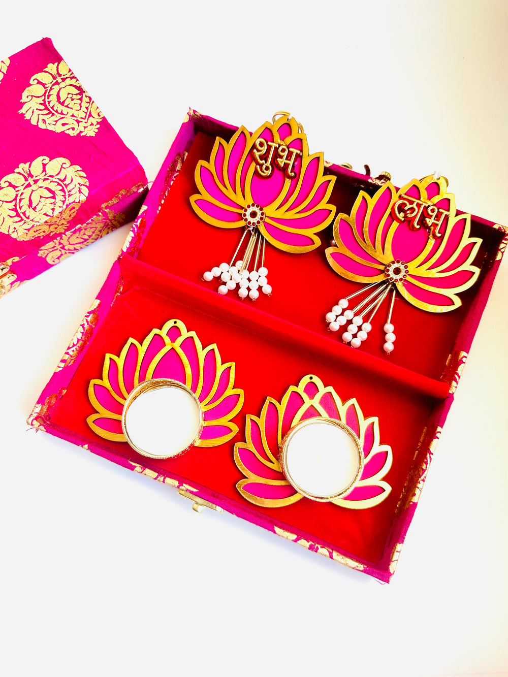 Box of Lotus Diya